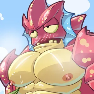 [Covet Hiss] Gargantaur x Peashooter (Plants vs. Zombies)