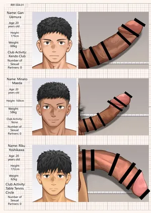 [Motyaki] Fallen of good young men