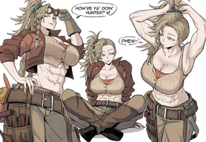 [PeaCh88] Alma & Gemma mini (Monster Hunter Wilds) [HD]