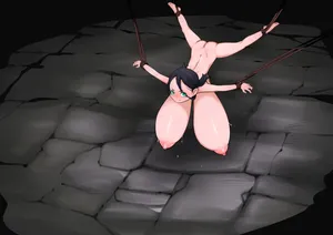 [j7w] Apprentice busty kunoichi girl loose drawing