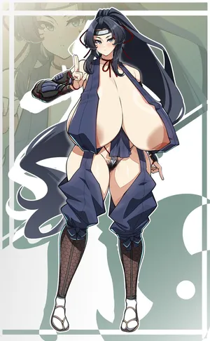 [コノシゲ] オリジナルキャラクター・爆乳くノ一