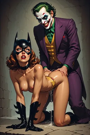 Bat Sex, Bat Girll, Bat Slut sucking