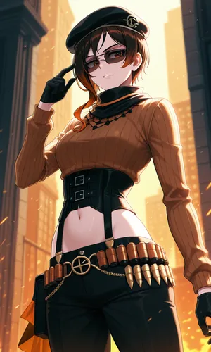 RWBY - Coco Adel daidoujipv ai generated