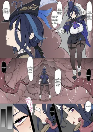 [tguo] Clorinde Corrupted by Tentacles (Genshin Impact) [English]