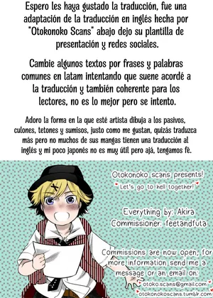 [HONEY QP (Inochi Wazuka)] Kamimachi Danshi Pakopako Bitchhike [Spanish] [Digital]