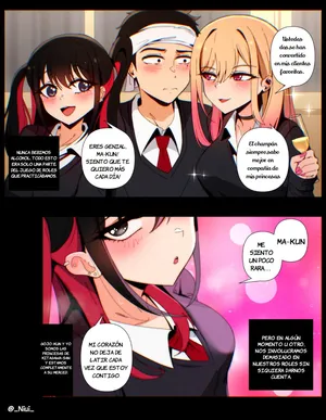 [Niui] Marin, Gojo & Nowa (Sono Bisque Doll wa Koi o Suru) [Spanish] [JFairy Traslate]