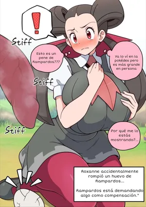 [everyday2] roxanne X rampardos (Pokémon) [Spanish]