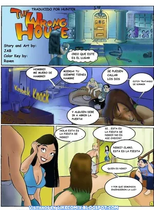 The Wrong House - Part 1 (Español) - https://likecomix.blogspot.com