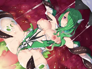 変身ヒロイン 進捗本塗り7 差分だよ