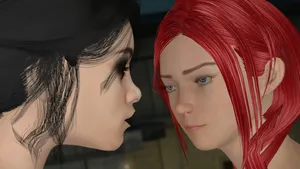 Red and Goth [by HungerFrenzy]