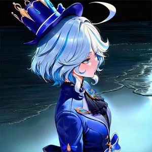 【Rayai】フリーナのビーチで得たインスピレーション [No Text] [AI Generated]