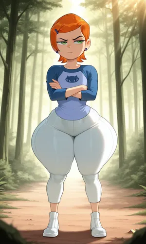 Ben 10 - Gwen Tennyson daidoujipv ai generated