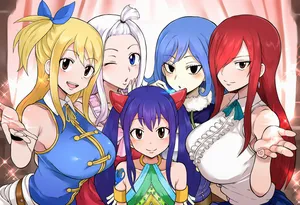 （KaitoArt）Uncensored Fairy Tail BBC Party NTR[AI Generated]