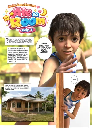 Junjun Boso Adventure: Ate sa Room - Silip 1