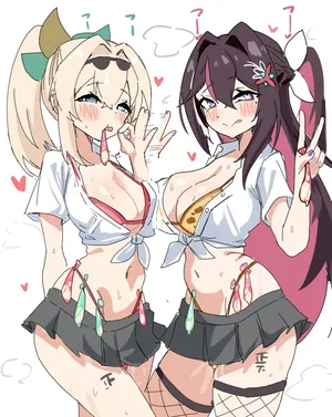 [フミトンカツ] あずいろビッチ化 (ホロライブ)
