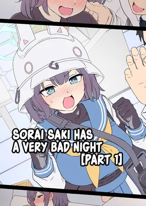 [Dokuneko Noil] Sora Saki ni Warui Koto o Suru Hanashi (Zenpen) | Sora Saki Has a Very Bad Night (Part 1) (Blue Archive) [Fap It Scans, NaJung Translation] [Decensored]
