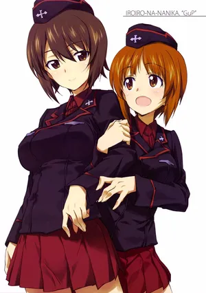 (C89) [Kinako no Yama (Kurashima Tomoyasu)] Iroiro na Nanika. "GuP" (Girls und Panzer)  (with nude filter)