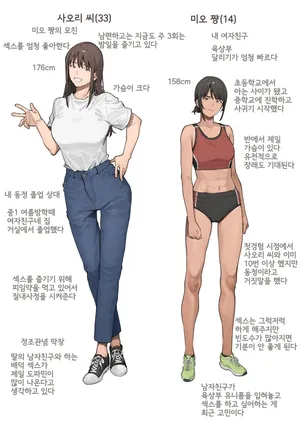 [Ashizuki] Kanojo no ○○ to Ecchi | 여자친구의 ○○와 섹스 [Korean]