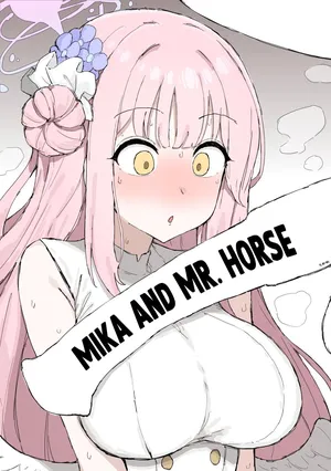 [Kumiyabe] Mika to Ouma-san | Mika and Mr. Horse (Blue Archive) [English] [NudeSalad]