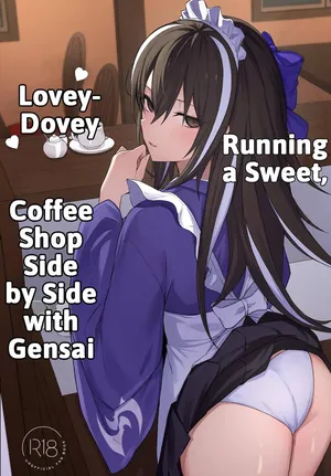 (C108) [Natsuzame] Running a Sweet, Lovey-Dovey Coffee Shop Side-by-Side with Gensai (Fate/Grand Order) (English)