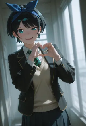 【at-sa-kon13】Ruka Sarashina [AI Generated]