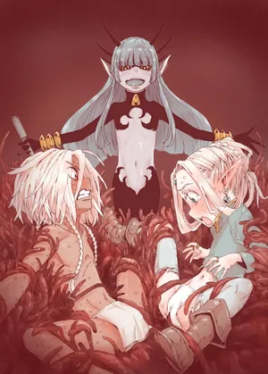 Daraku no majo ~ shonen yosha to tsurupeta Erufu wa ikanishite majo ni yabureta ka [Textless] [Digital]